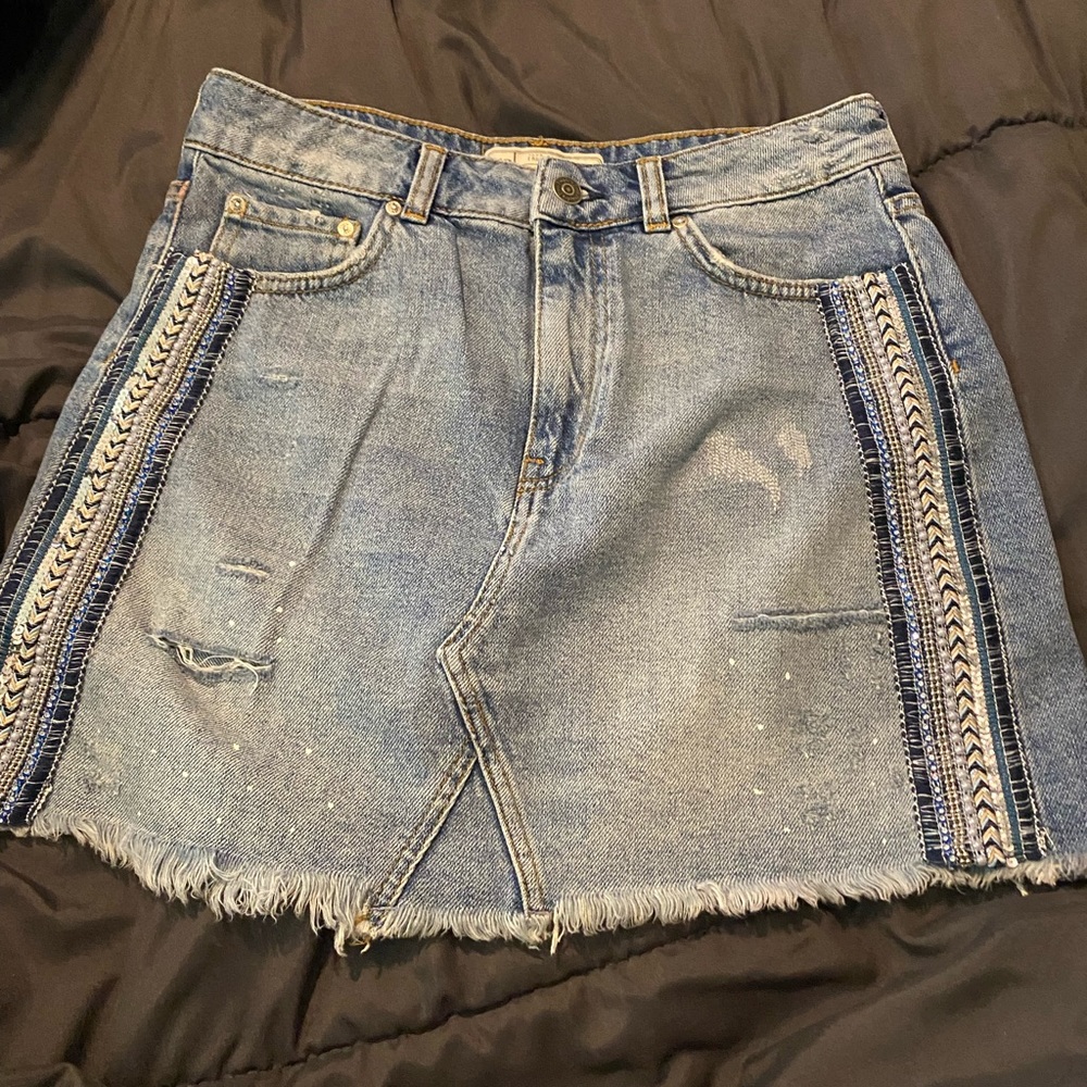 Jean skirt